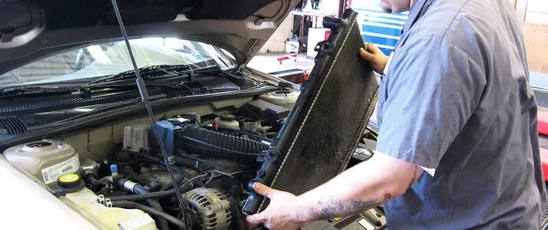 Troca e conserto de radiador em Salvador